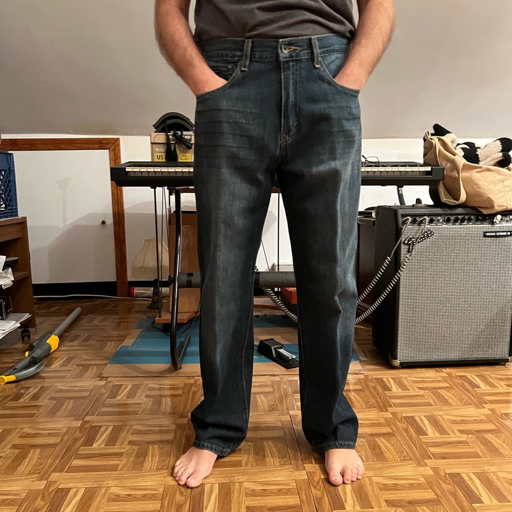 Calvin Klein Jeans size 34 men relaxed straight fit